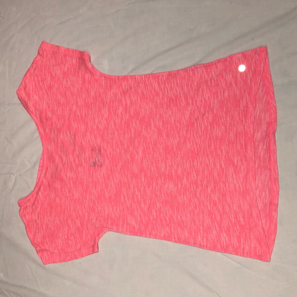 Pink shirt sleeve top (girls)